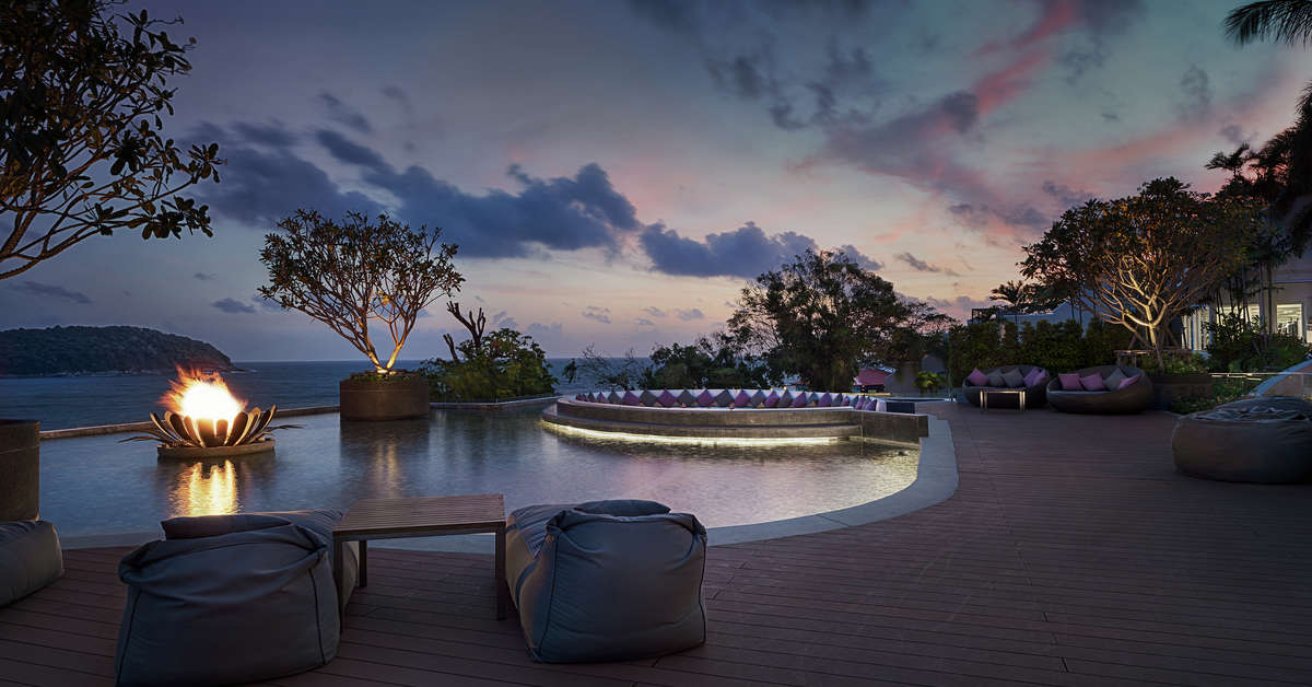 Een foto van de faciliteiten bij The Nai Harn Phuket