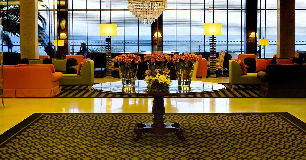 Een foto van het interieur van Algarve Casino Hotel