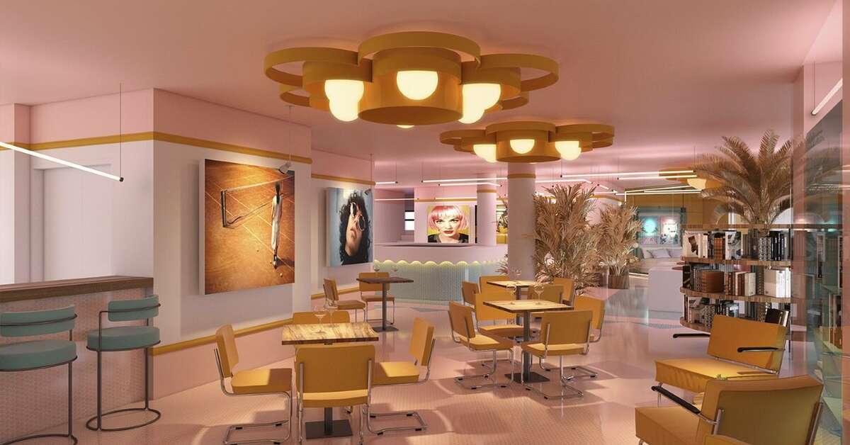 Een foto van de faciliteiten bij Paradiso Ibiza Art Hotel