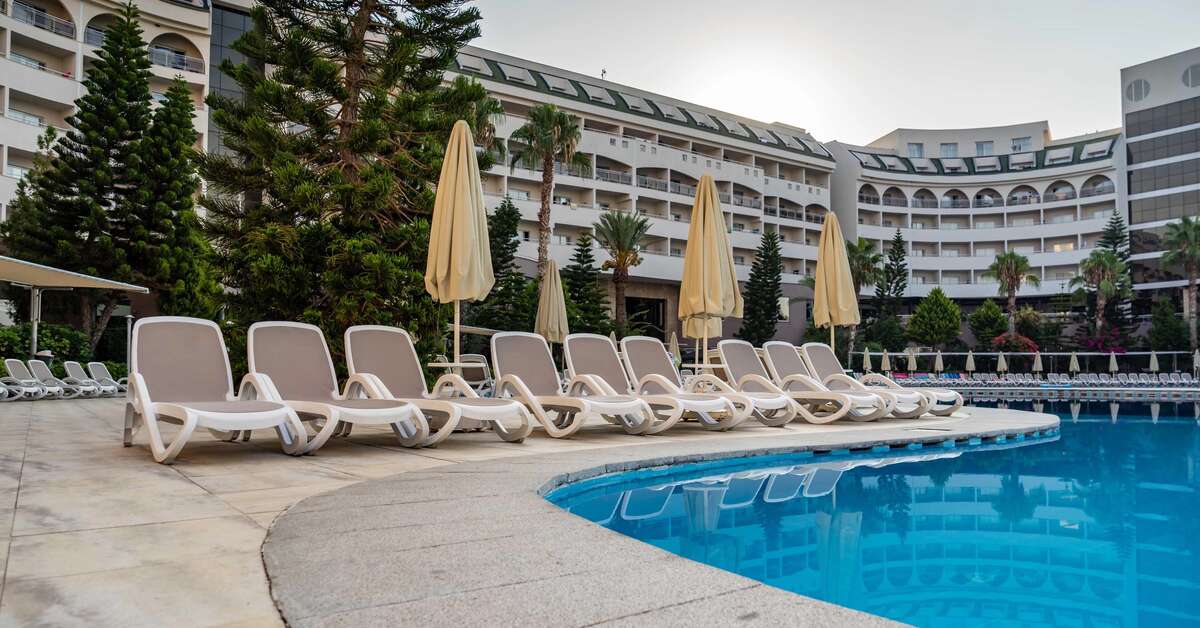 Een foto van het zwembad bij Vita Silva Hotel