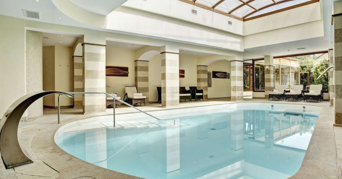 Een foto van het zwembad bij Grupotel Nilo & Spa