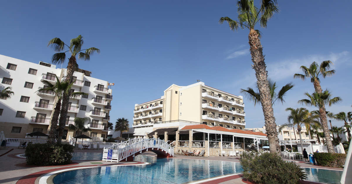 Ein Foto vom Pool im Hotel & Apartments Anastasia Beach