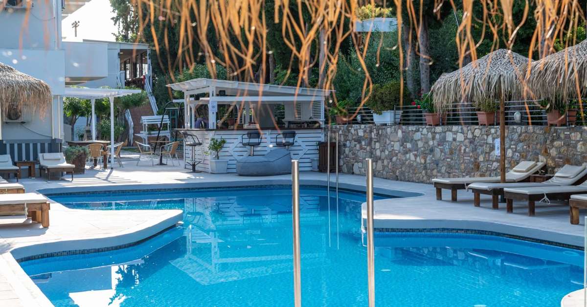 Een foto van het zwembad bij Sunny Days Hotel & Appartementen