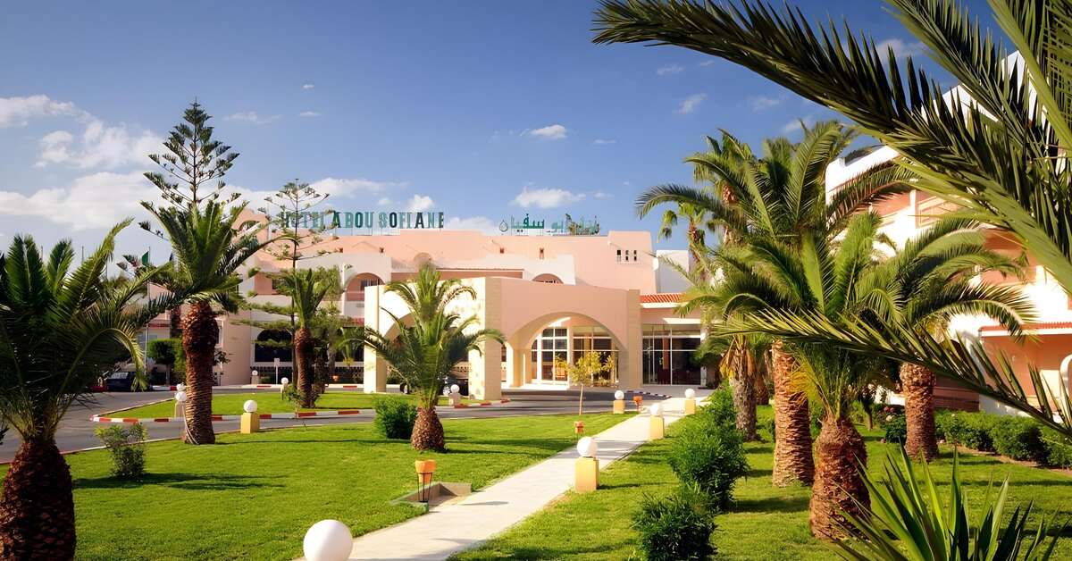 Ein Foto vom Innenbereich im Le Soleil Abou Sofiane Hotel