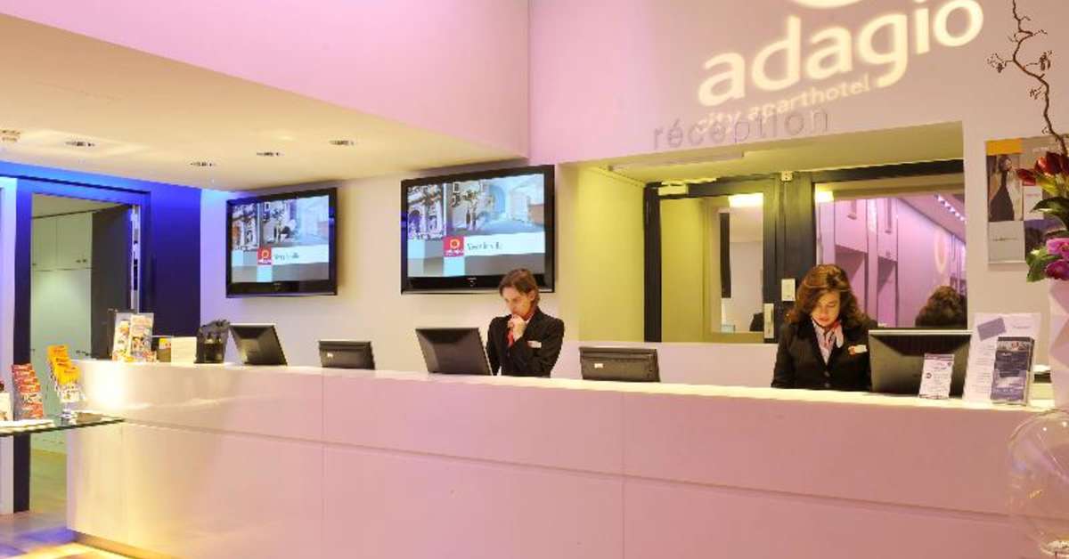 Een foto van het interieur van Aparthotel Adagio Paris Tour Eiffel