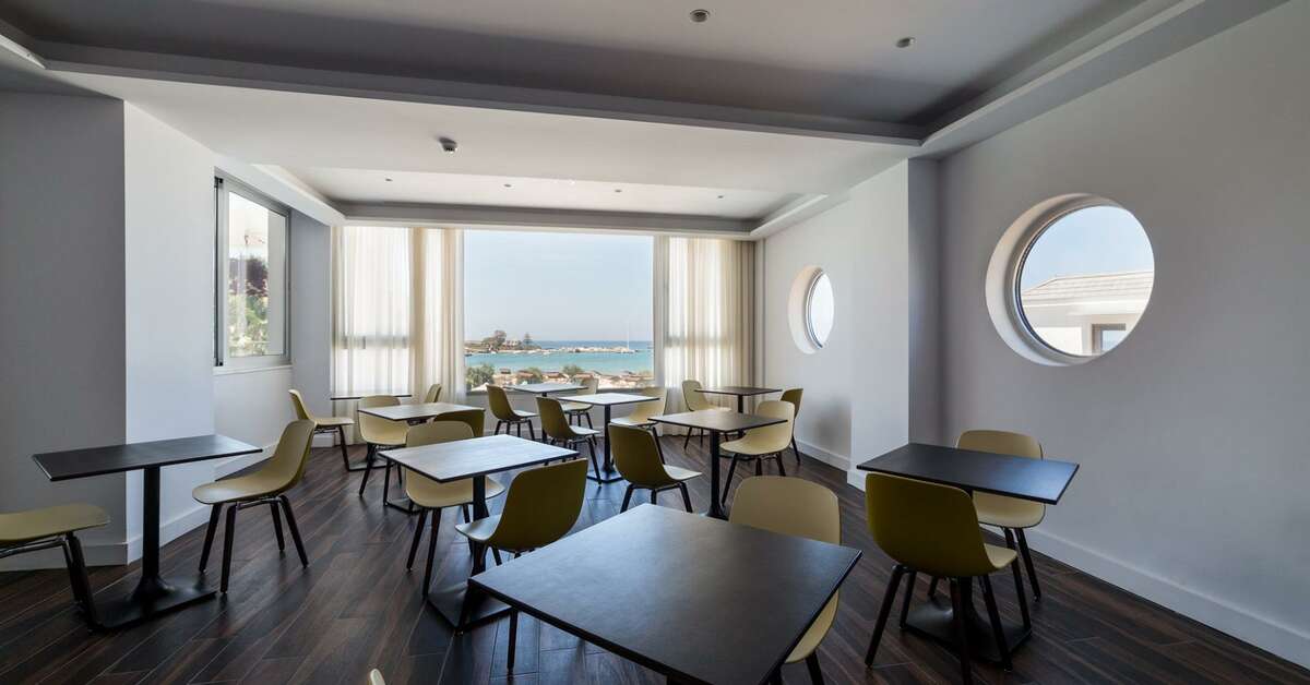 Een foto van de faciliteiten bij Hotel Mimosa Beach
