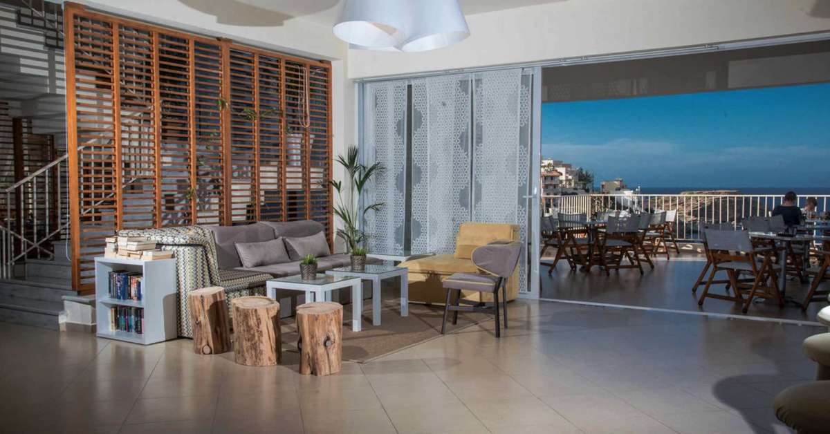 Een foto van de faciliteiten bij Bali Blue Bay Hotel