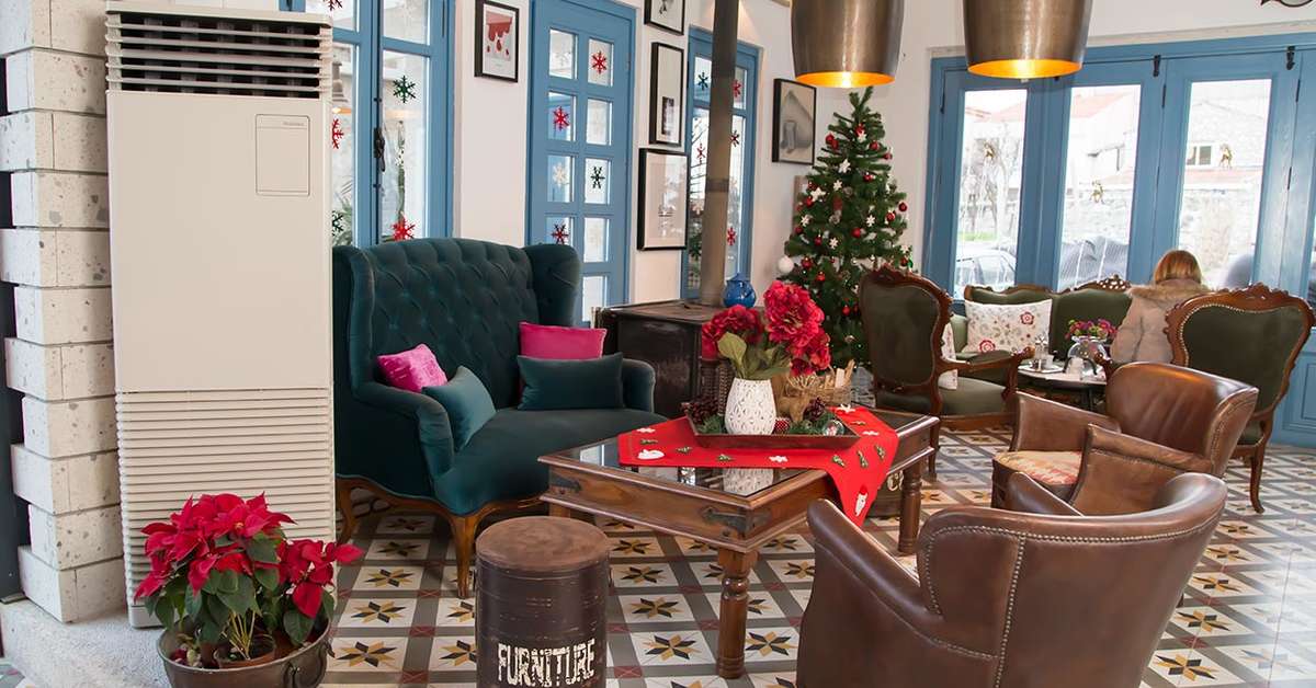 Een foto van het interieur van Viento Hotel Alacati