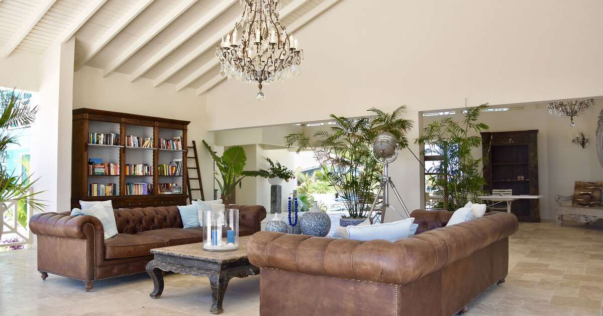 Een foto van het interieur van Ocean Breeze Boutique Hotel