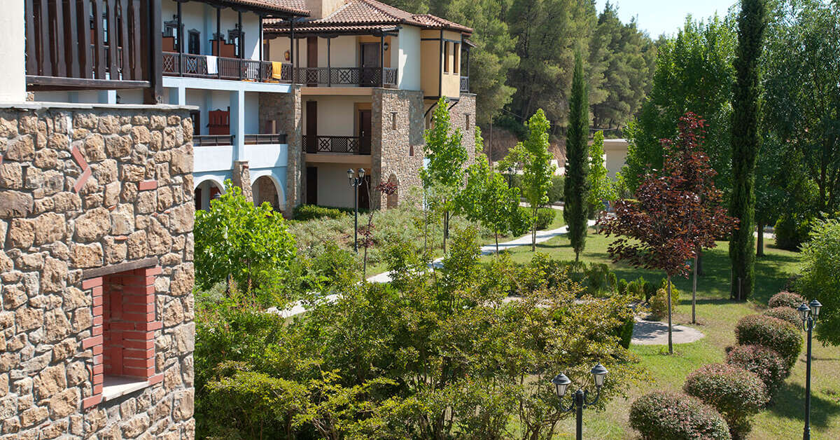 Een foto van de buitenkant van Simantro Resort