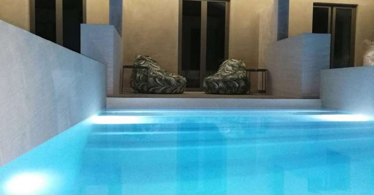 Een foto van het zwembad bij Agave Boutique Hotel
