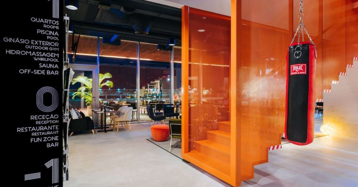 Een foto van het interieur van Pestana CR7 Funchal