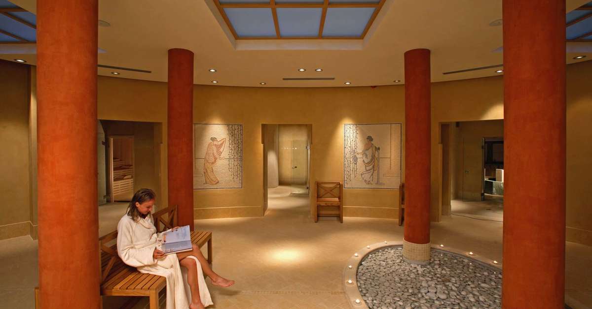 Een foto van de faciliteiten bij Hotel Caesius Terme & Spa Resort