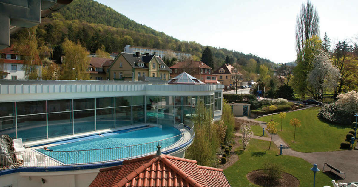 Een foto van het zwembad bij Göbel's Hotel AquaVita