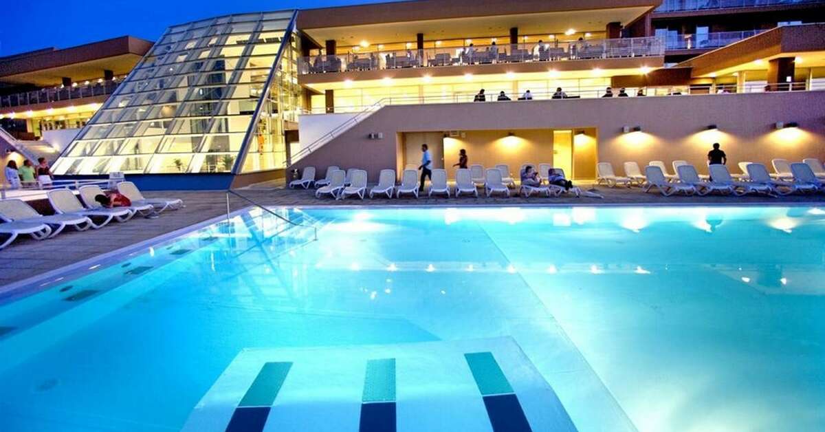 Een foto van het zwembad bij Hotel Laguna Molindrio