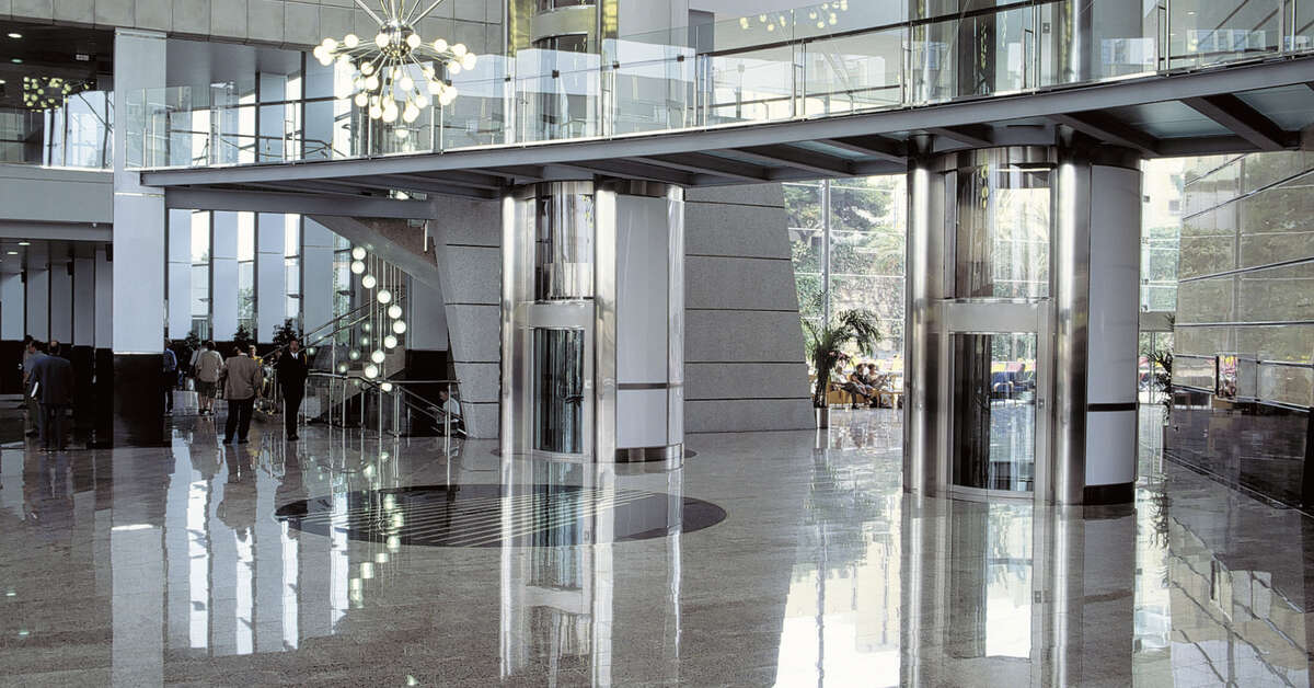 Een foto van het interieur van Gran Hotel Bali