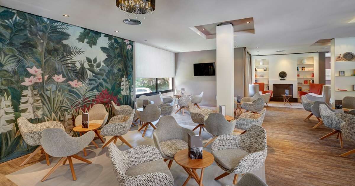 Een foto van het interieur van Protur Turo Pins Hotel
