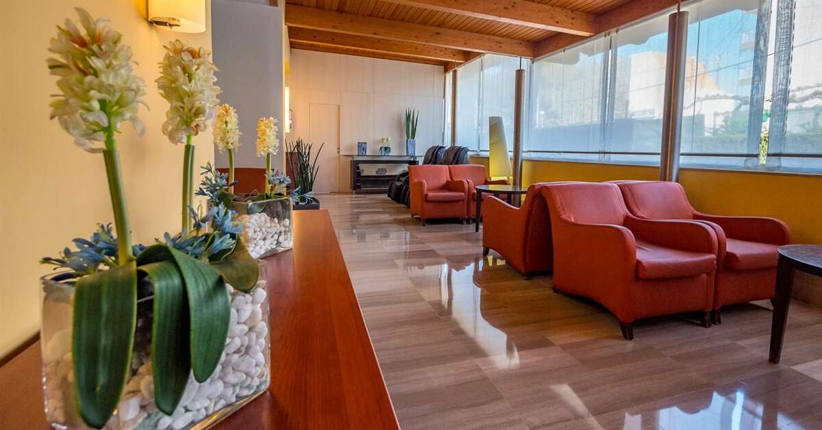Een foto van het interieur van Golden Port Salou & Spa