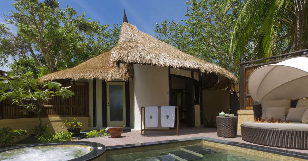 Ein Foto Banyan Tree Vabbinfaru