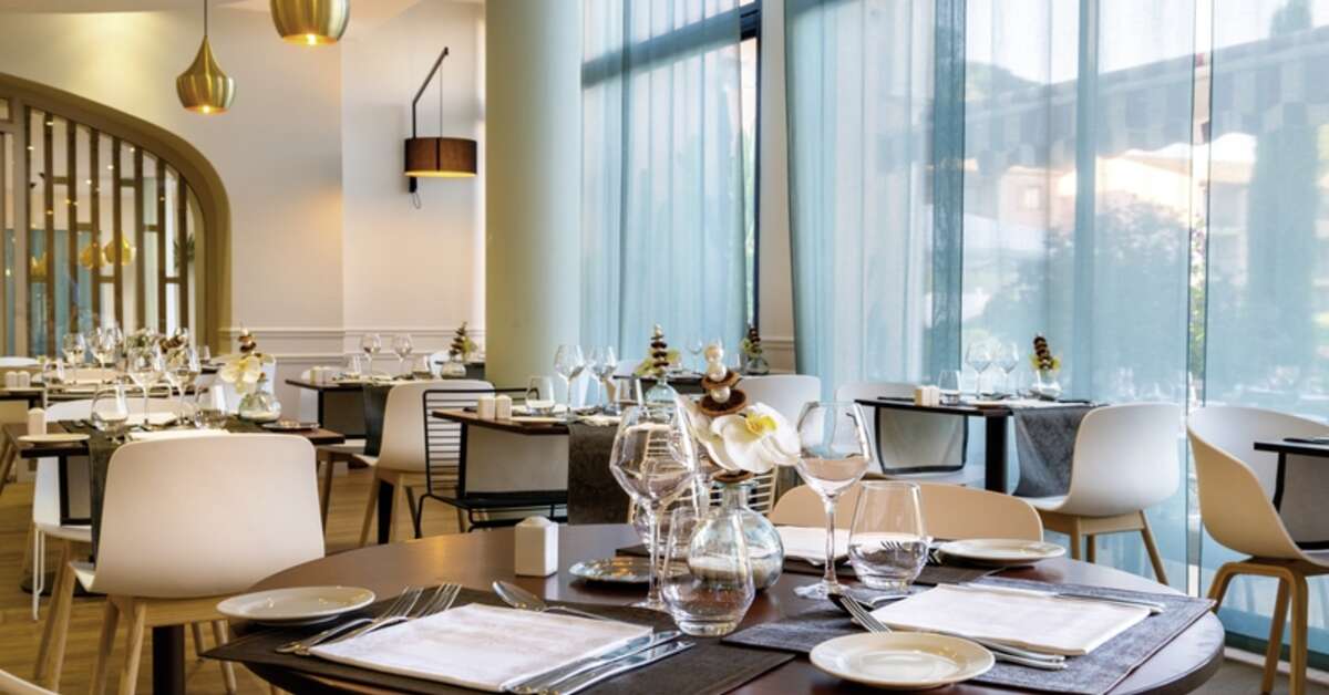 Een foto van de faciliteiten bij Hotel Les Jardins de Sainte-Maxime