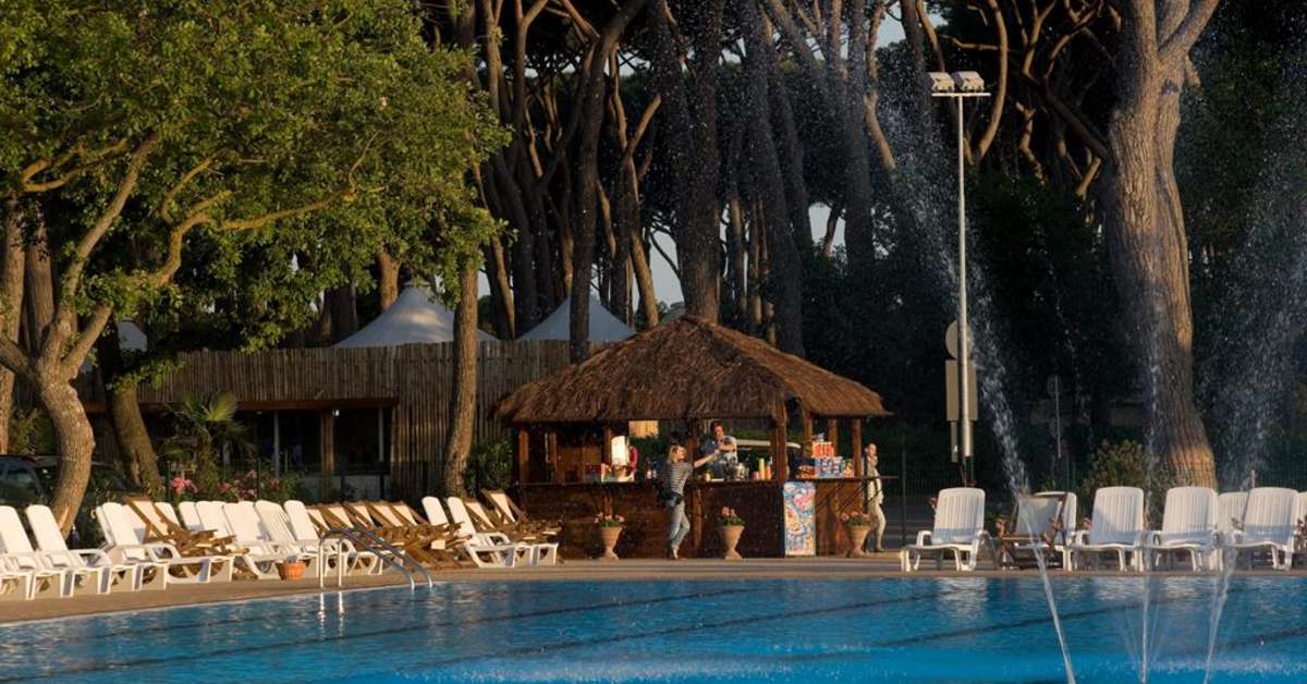 Een foto van het zwembad bij Camping Village Park Albatros