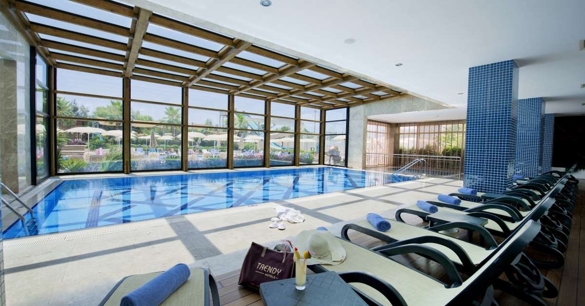 Ein Foto vom Pool im Trendy Verbena Beach