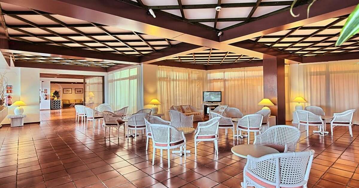 Ein Foto von den Einrichtungen im Meia Praia Lagos Beach Club Apartments