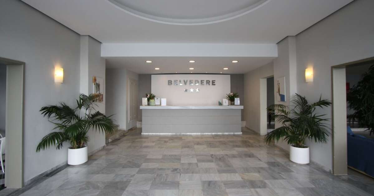 Een foto van het interieur van Mitsis Belvedere