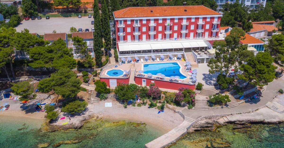 Een foto van een overzicht van Aminess Younique Bellevue Hotel