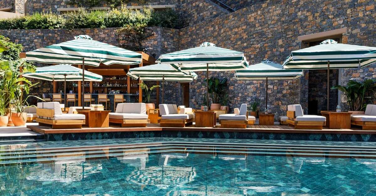 Een foto van het zwembad bij Daios Cove Luxury Resort & Villas