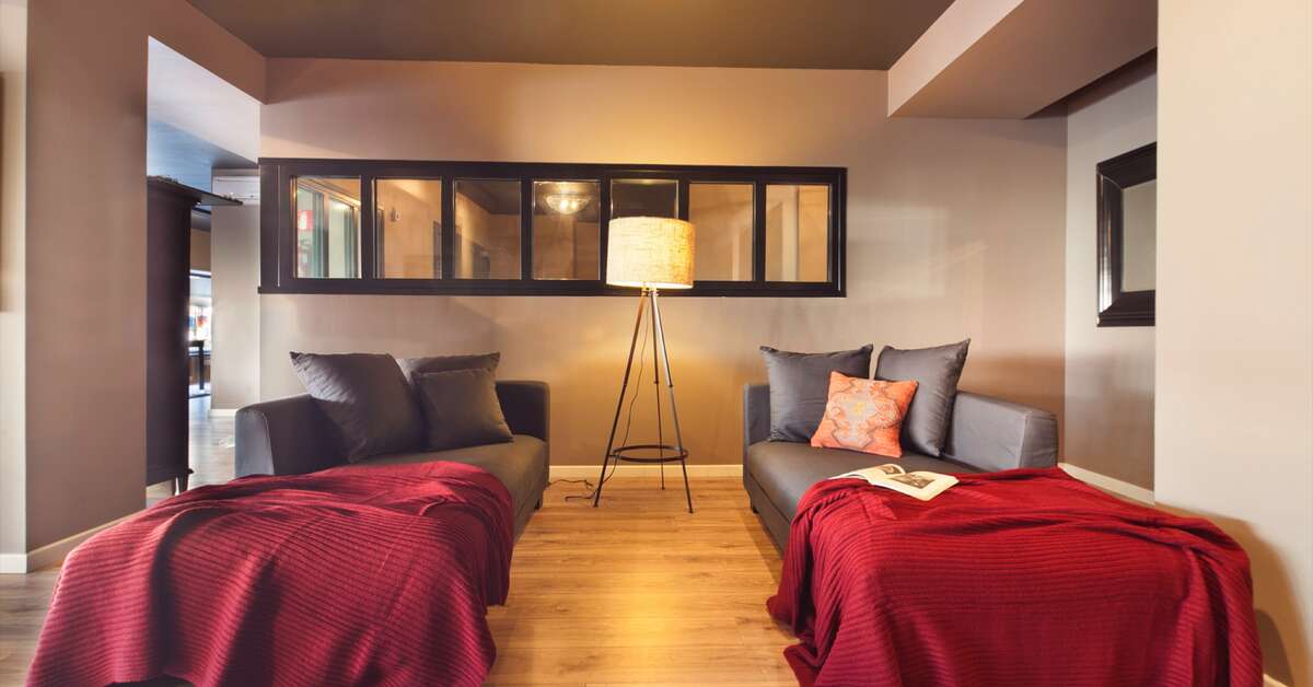 Een foto van het interieur van Hotel Acta Madfor