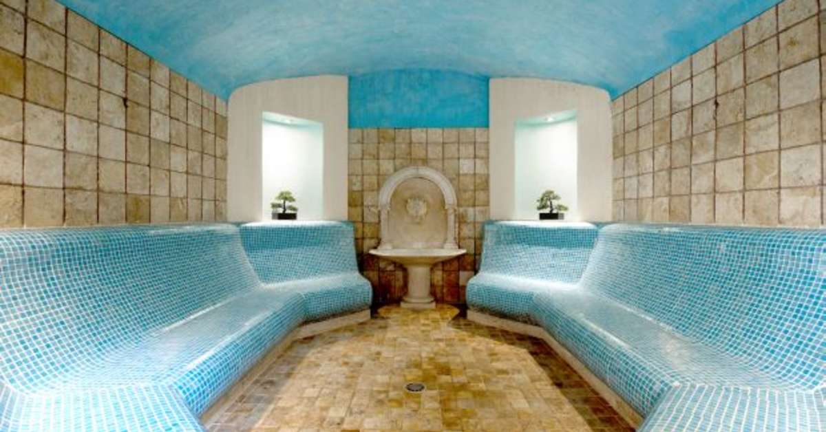 Een foto van de faciliteiten bij Allsun Hotel Estrella & Coral de Mar