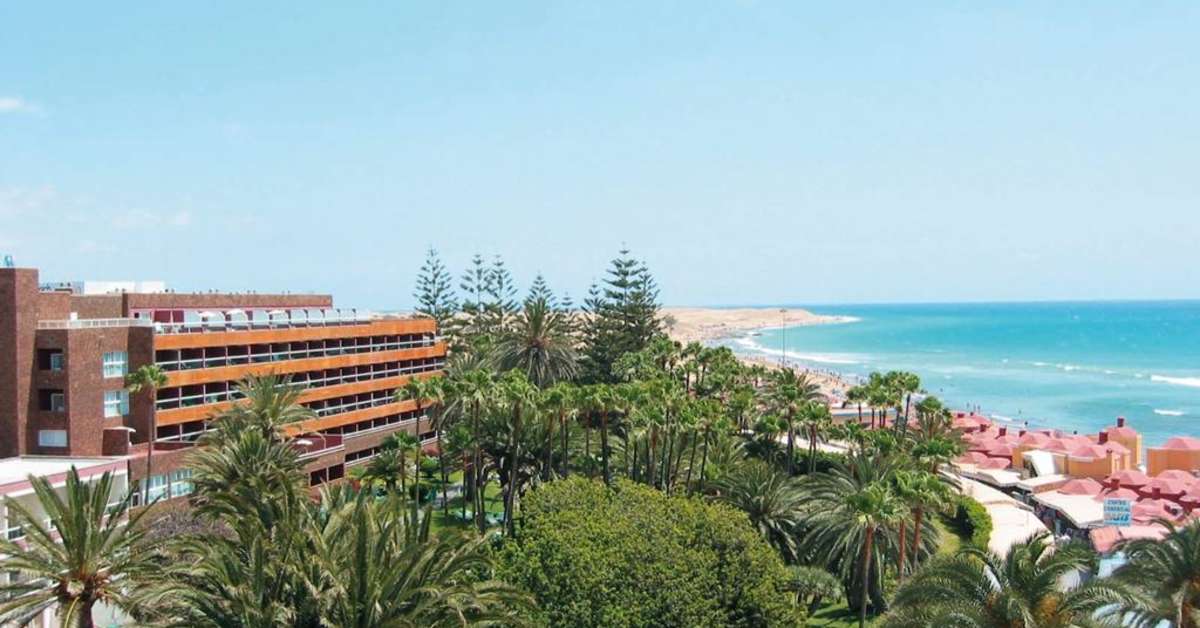 Een foto van de buitenkant van Riu Palace Oasis