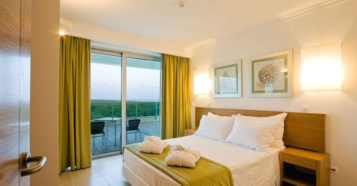 Een foto van een overzicht van Monte Gordo Aparthotel & Spa