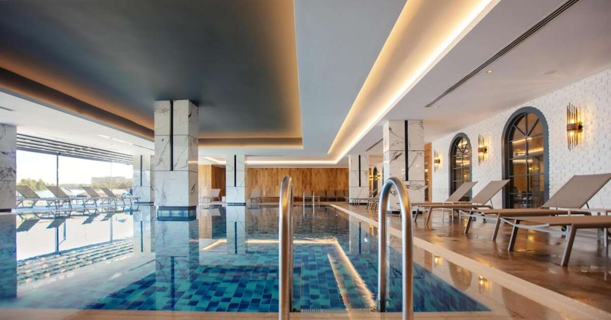 Een foto van het zwembad bij Alarcha Hotels & Resort