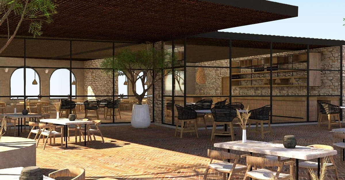 Een foto van het terras bij Momi Slow Living Hotel