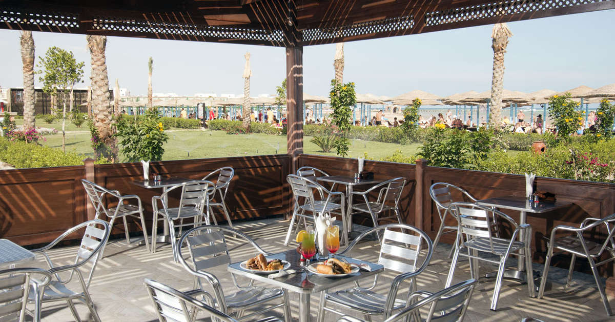 Ein Foto von den Einrichtungen im Sunrise Alora Aqua Park Resort