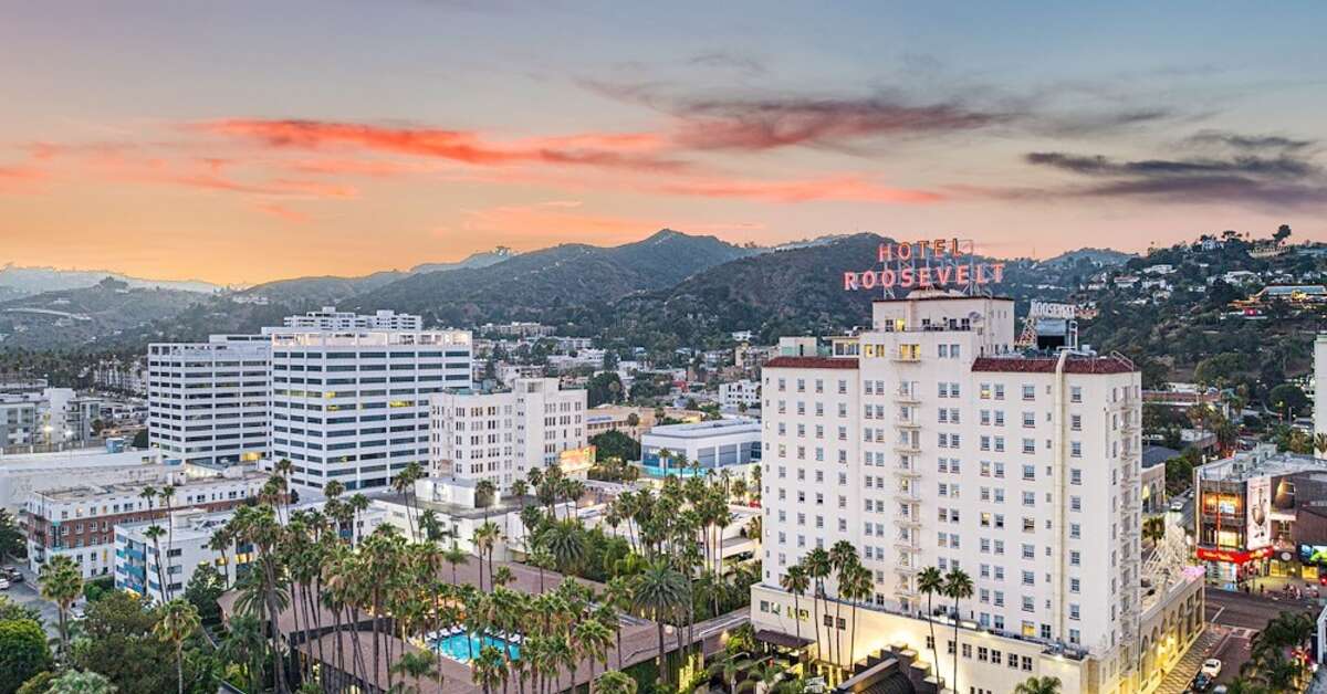 Een foto van The Hollywood Roosevelt Hotel