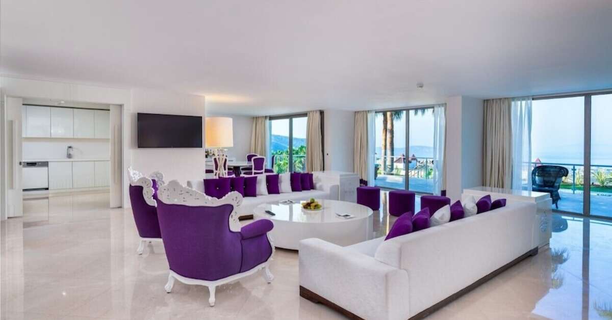 Een foto van het interieur van Hillstone Bodrum Hotel & Spa