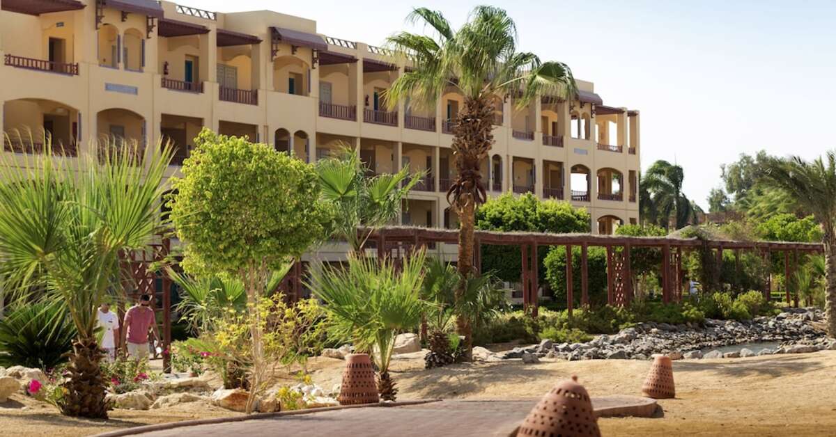 Een foto van de buitenkant van Robinson Club Soma Bay