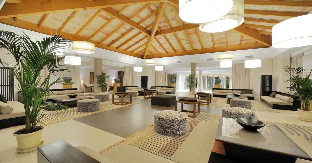Een foto van het interieur van Vincci Costa Golf
