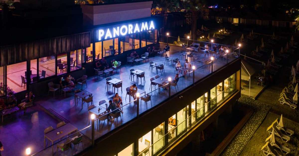 Een foto van de faciliteiten bij Hotel Panorama