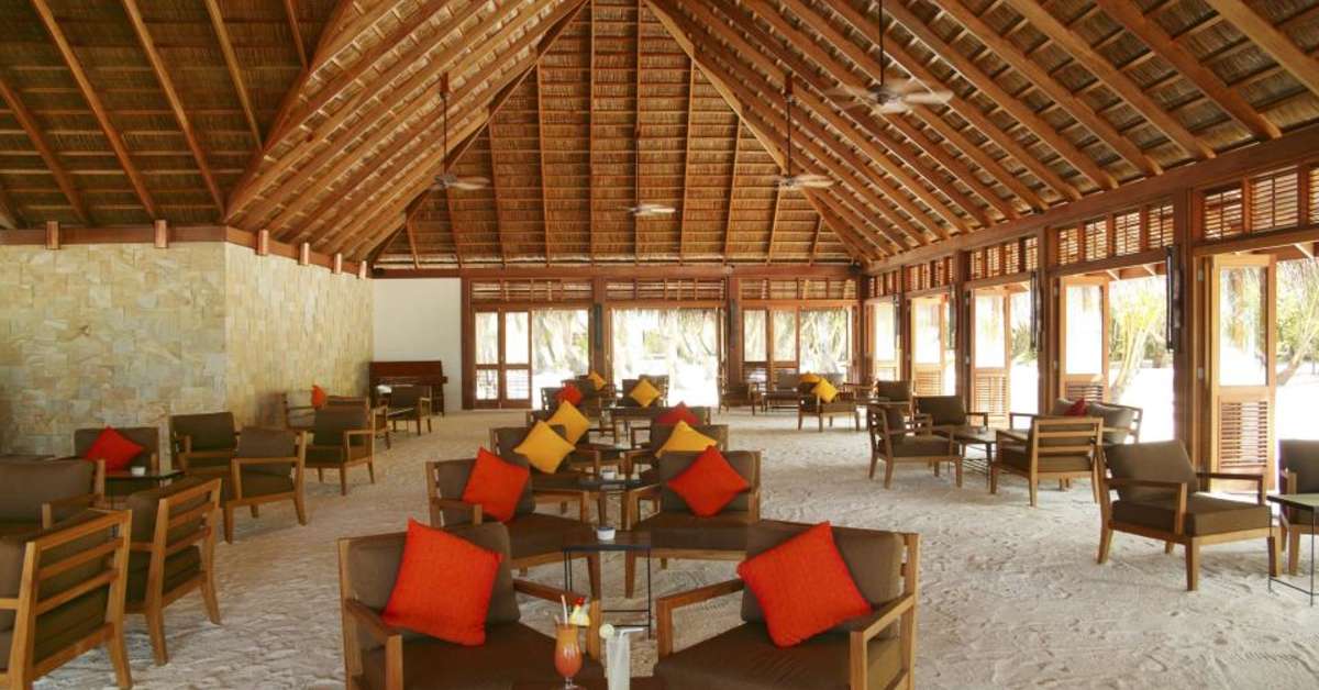 Een foto van het interieur van Meeru Island Resort & Spa