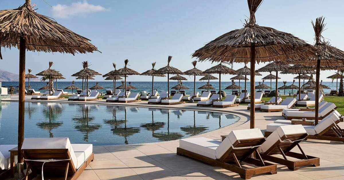 Ein Foto vom Pool im Pepper Sea Club Hotel