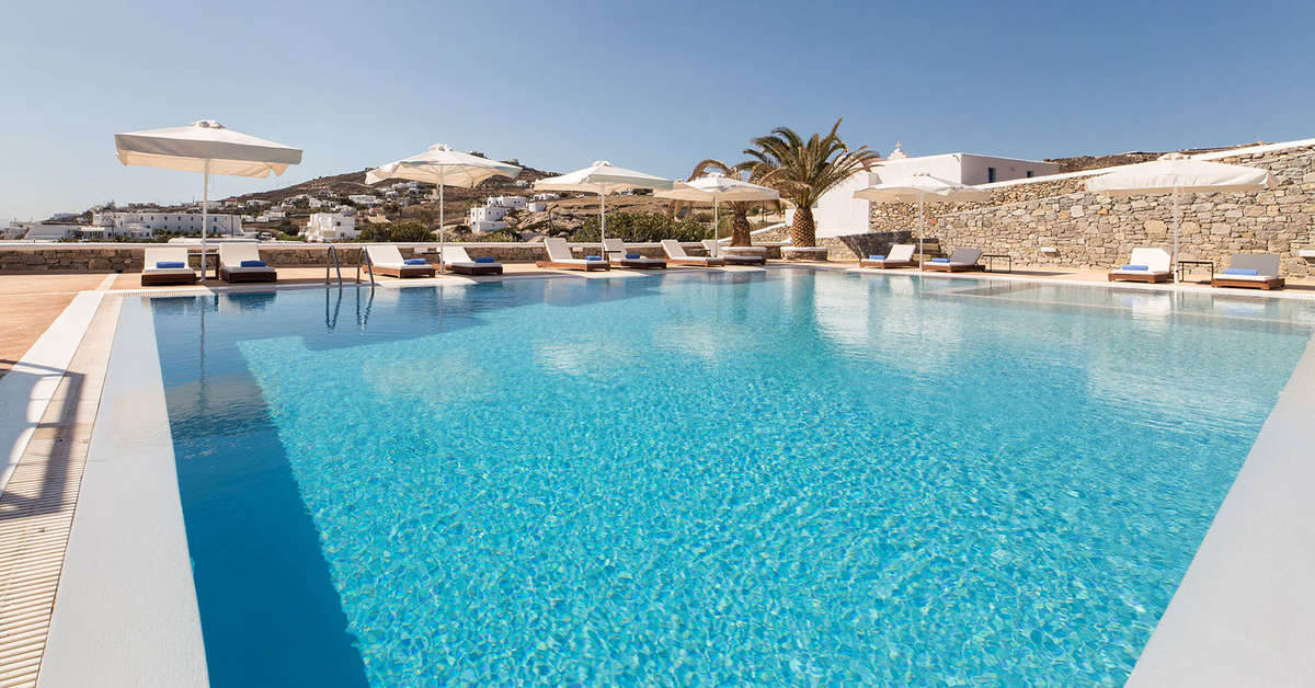 Een foto van het zwembad bij Osom Resort