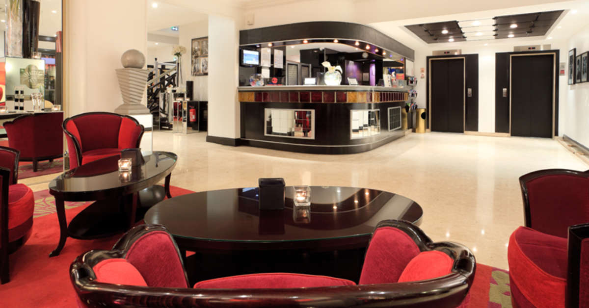 Ein Foto vom Innenbereich im Best Western Plus Hotel Massena Nice