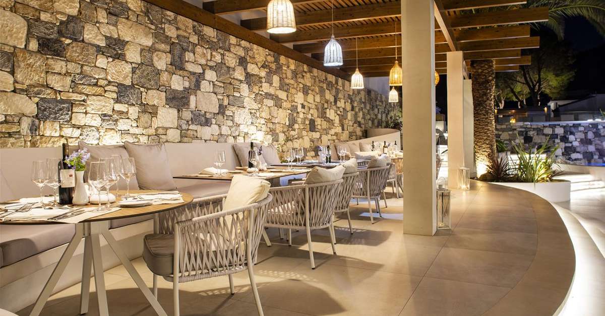 Een foto van de faciliteiten bij Samian Mare Hotel Suites & Spa