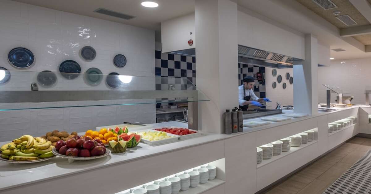 Een foto van de faciliteiten bij Hotel Rosamar Es Blau
