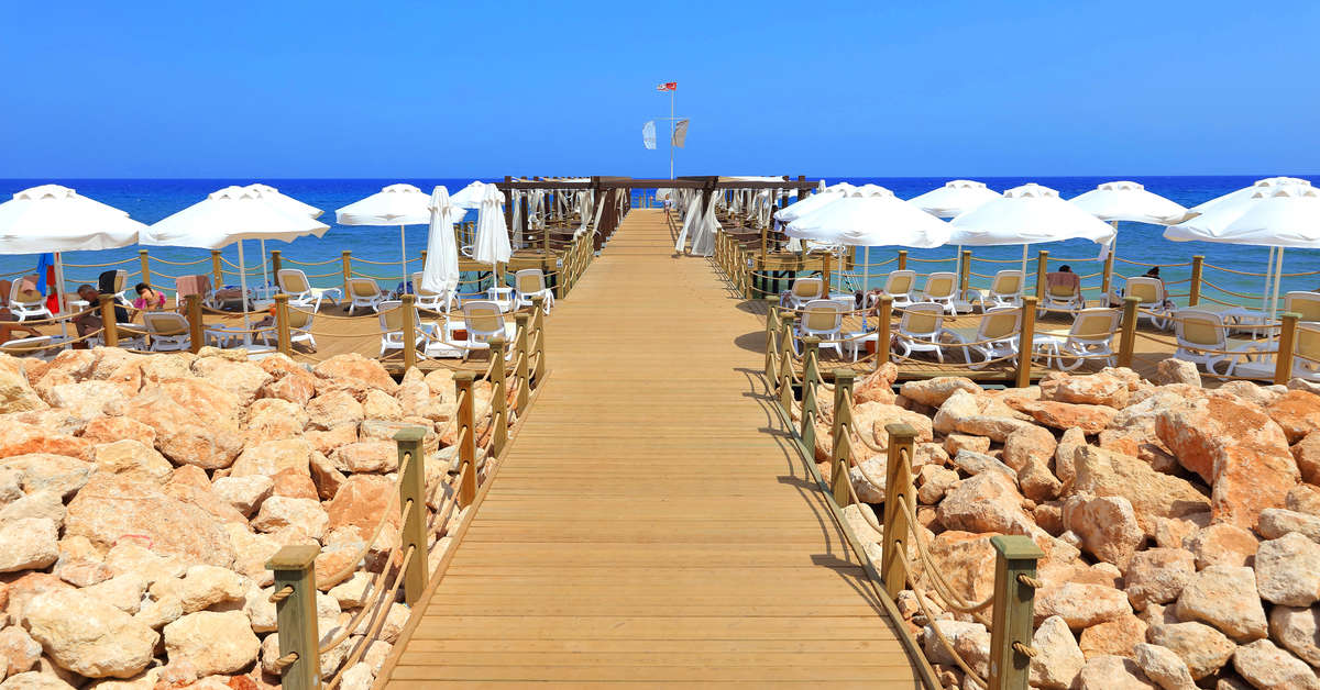 Een foto van het strand bij Concorde Luxury Resort
