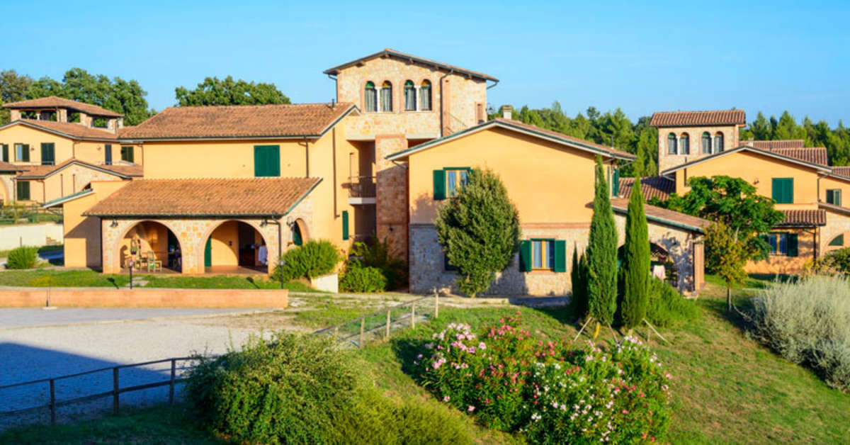 Een foto van de buitenkant van Pian Dei Mucini Resort